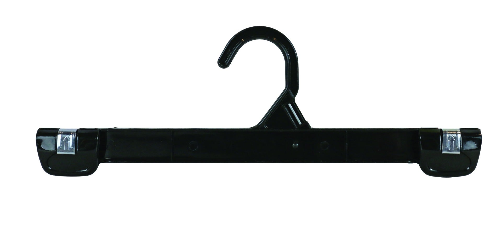 Pant Hanger With Push Clips and Plastic Hooks | 100 Pk - Eddie's Hang-Up Display Ltd.