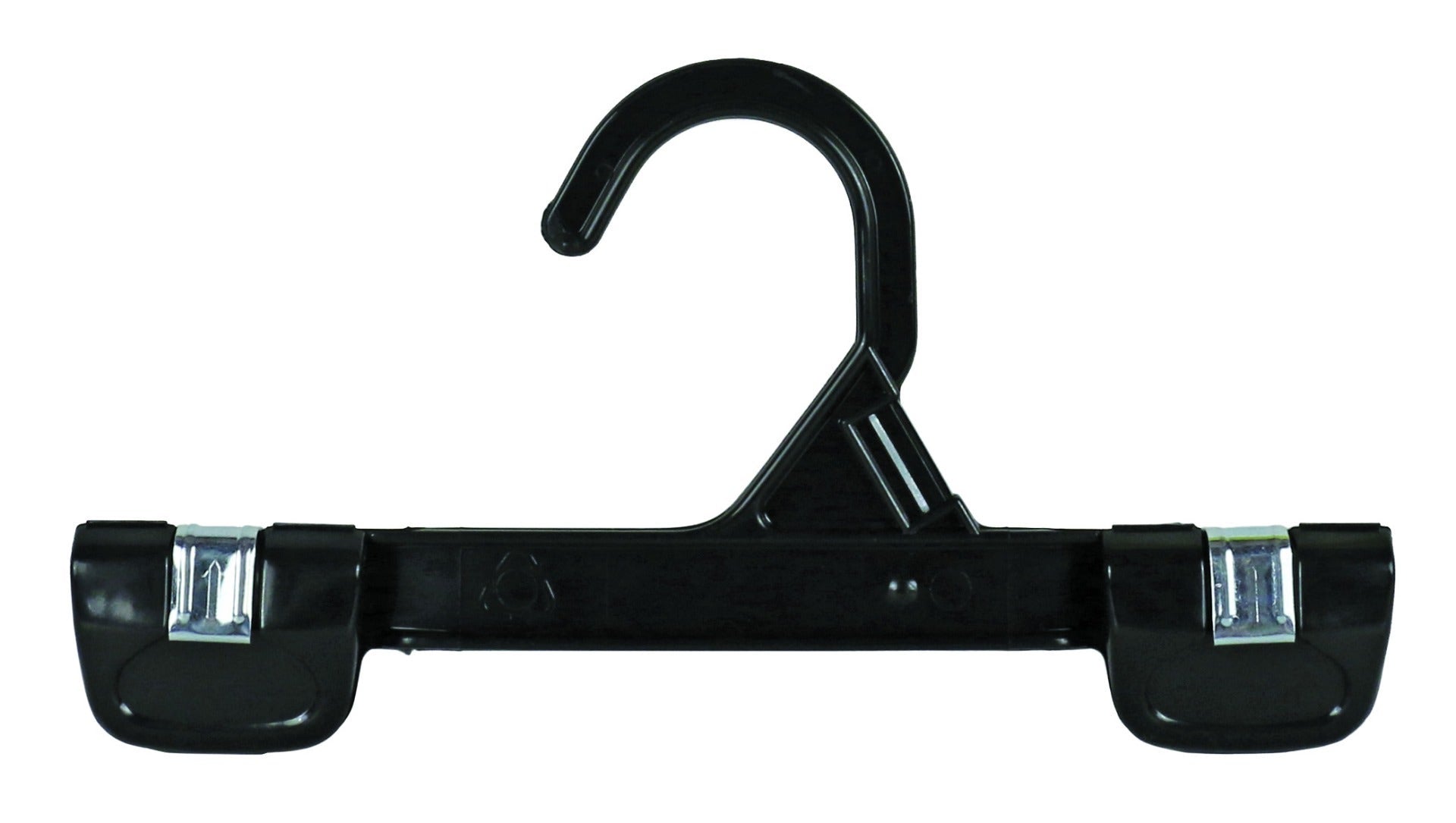 Pant Hanger With Push Clips and Plastic Hooks | 100 Pk - Eddie's Hang-Up Display Ltd.