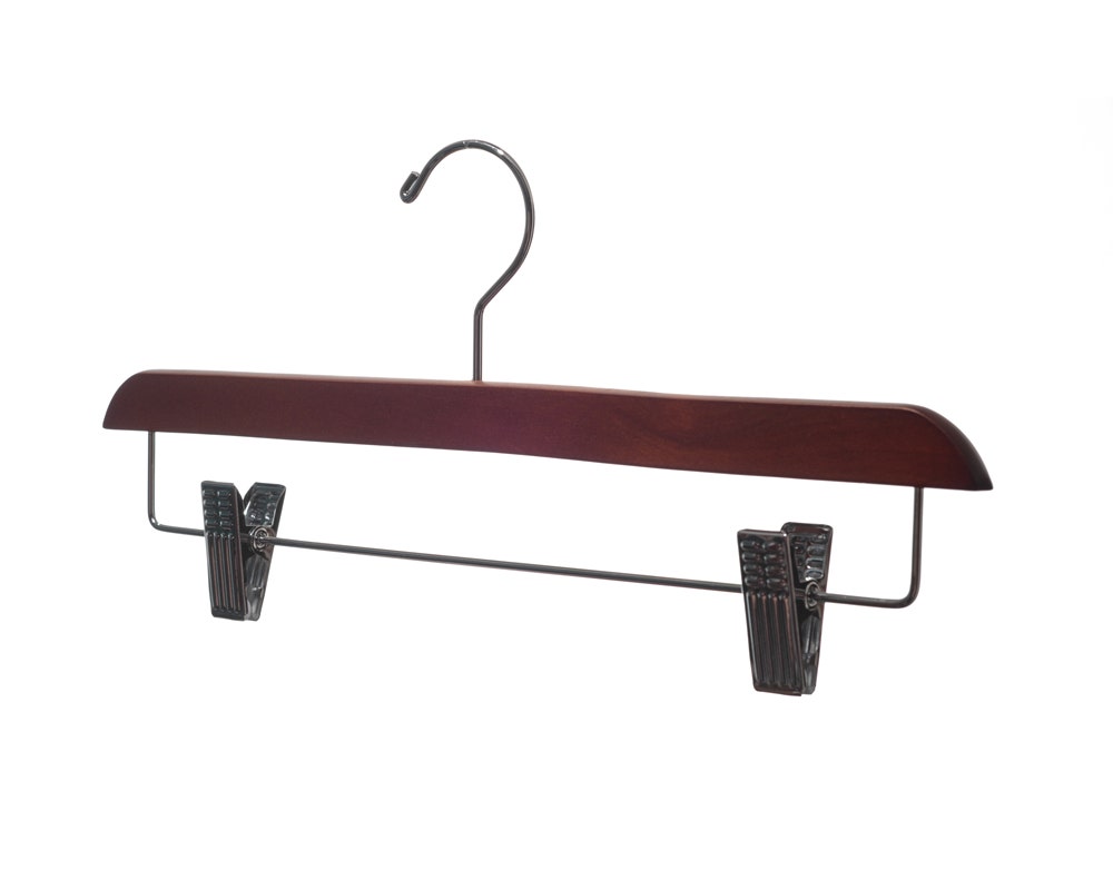 Wooden Pant Hangers | 100 PK - Eddie's Hang-Up Display Ltd.