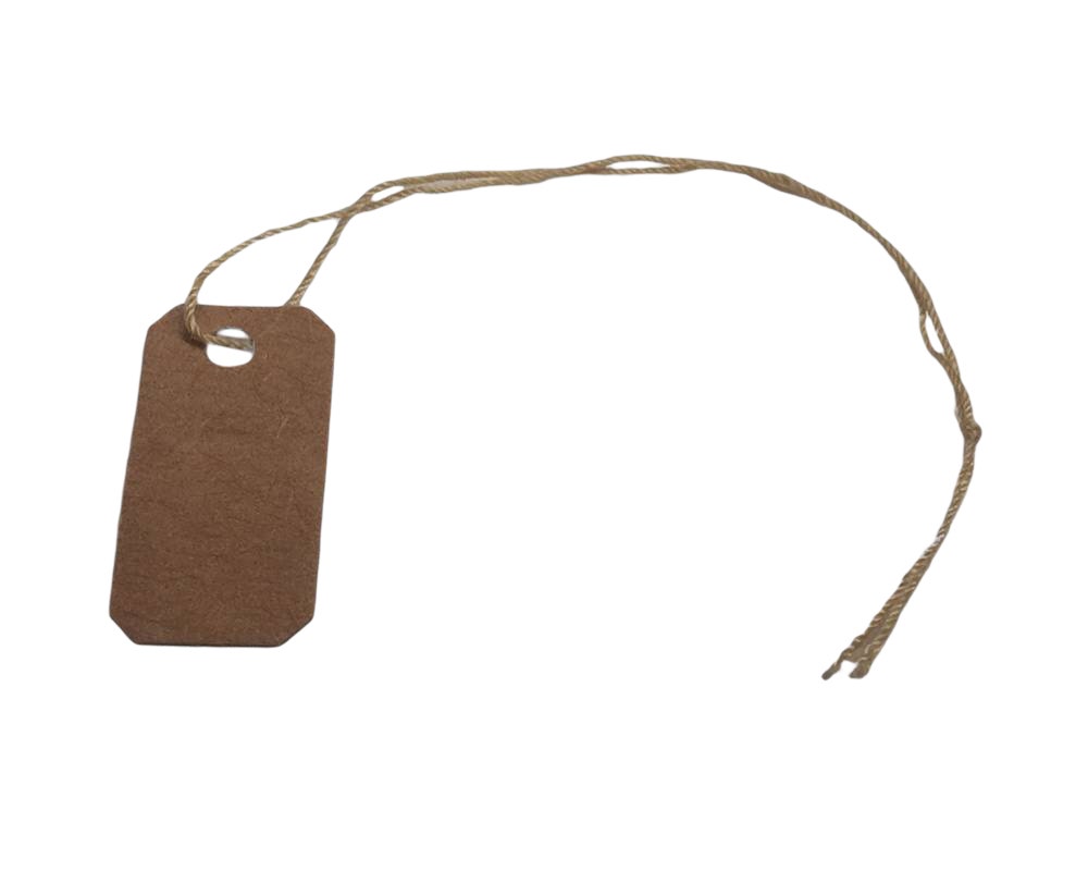 String Jewellery Tags - Eddie's Hang-Up Display Ltd.