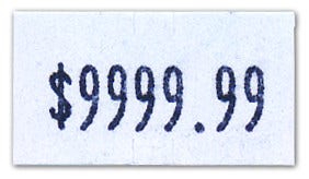 Sato Labels | 1 Line 8 Characters - Eddie's Hang-Up Display Ltd.