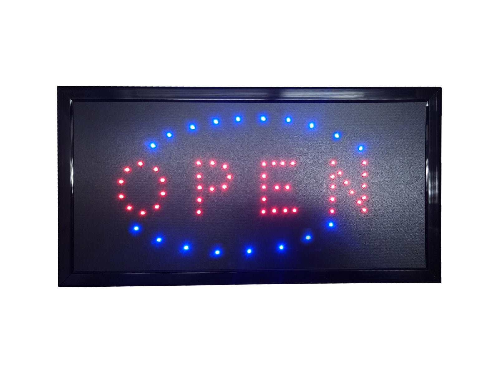 LED Open Sign in Operation