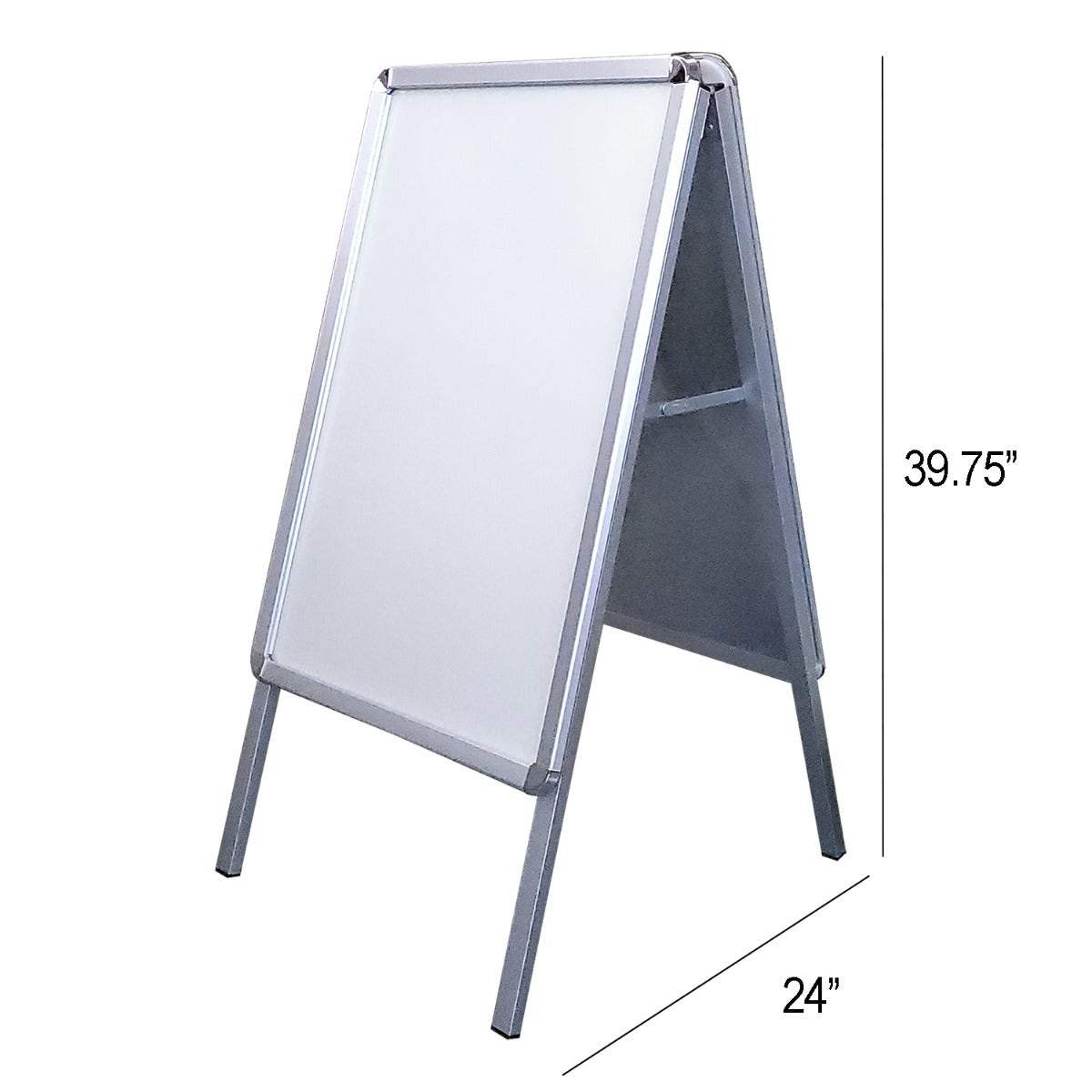 A-Frame Aluminum Whiteboard and Sign Holder - Eddie's Hang-Up Display Ltd.