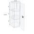 Locking Acrylic Countertop Showcase | 18-3/4" x 8-1/2" - Eddie's Hang-Up Display Ltd.