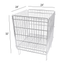 Wire Dump Bins - Eddie's Hang-Up Display Ltd.