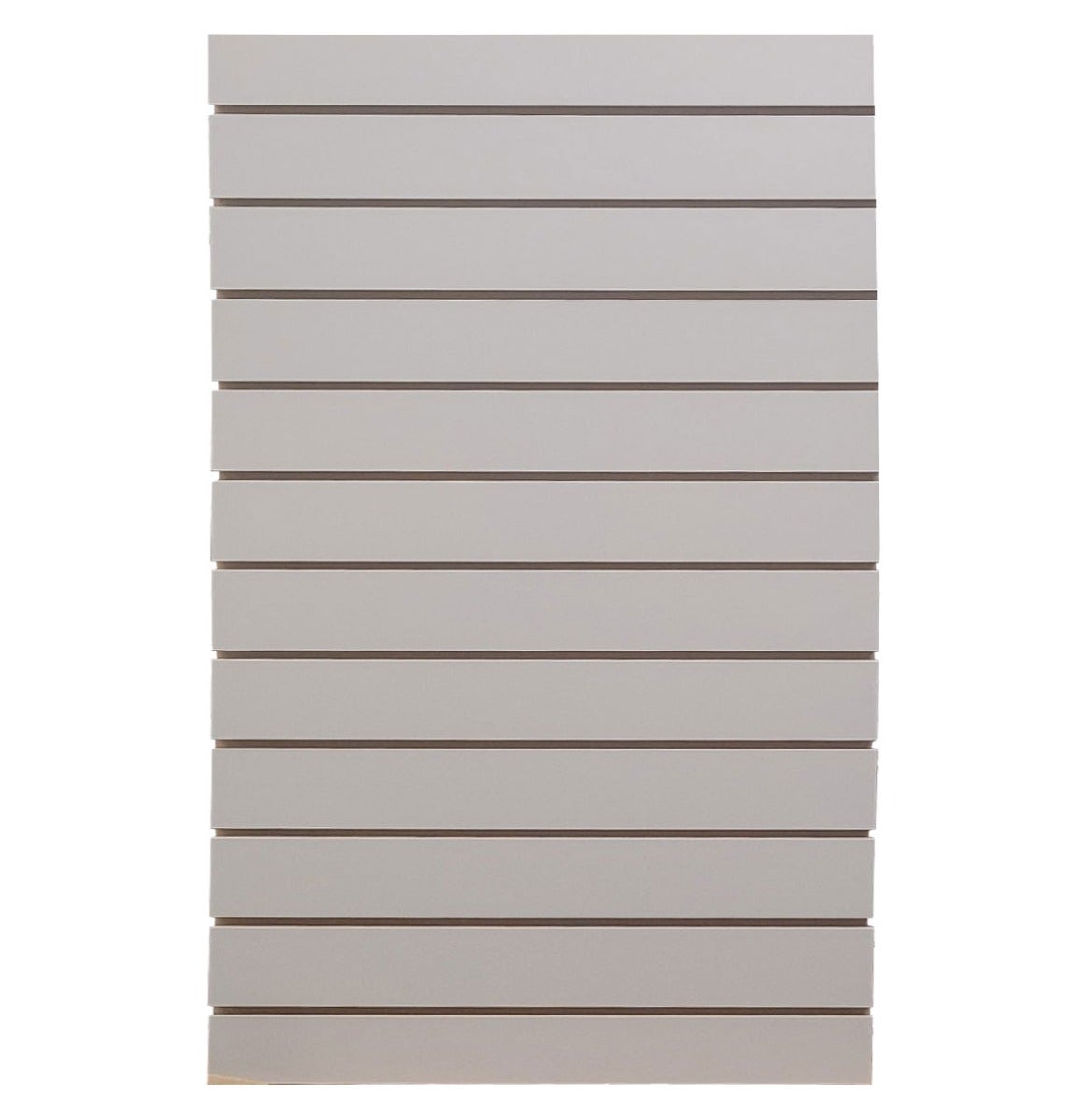 Back Panel For End Frame| Grey Slat Wall | Eddie's VersaMax™ | 48