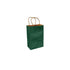 Forest Green 100% Recycled Kraft Paper Bags With Handles - Eddie's Hang-Up Display Ltd.