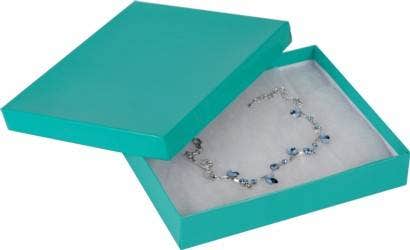 Jewellery Boxes | Teal - Eddie's Hang-Up Display Ltd.