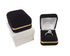 Ring Box | Velvet Metal Box | Gold Trim - Eddie's Hang-Up Display Ltd.