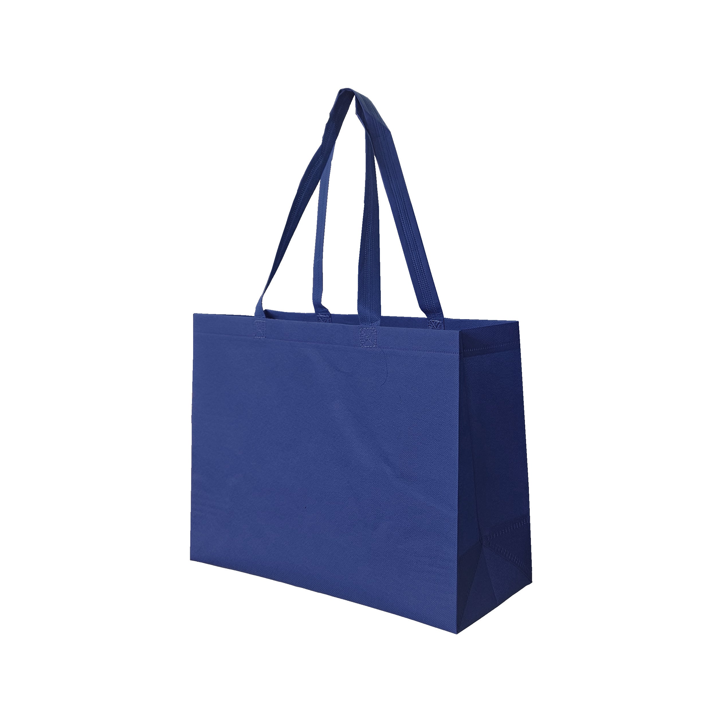 Large Blue Reusable Non-Woven Shopping Bag