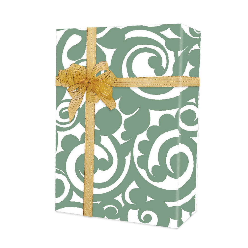 Sage Scroll Gift Wrap| 24