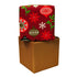 Holiday Happenings Christmas Gift Wrap | Reversible | 24" x 100' - Eddie's Hang-Up Display Ltd.