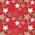 Starry Red Christmas Gift Wrap