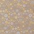 Gold and Silver Snowflakes Kraft Gift Wrap