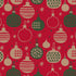 Christmas Ornaments Kraft  Gift Wrap