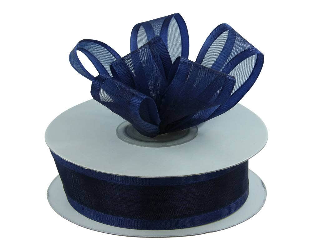 Satin Edge Sheer Ribbon | 100 Yard Rolls | Clearance - Eddie's Hang-Up Display Ltd.