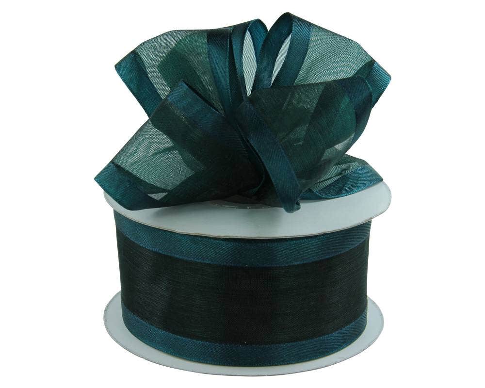 Satin Edge Sheer Ribbon | 100 Yard Rolls | Clearance - Eddie's Hang-Up Display Ltd.