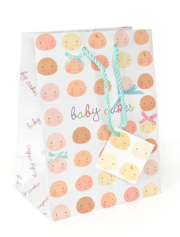 Baby Cakes Paper Shopper | Small - Eddie's Hang-Up Display Ltd.