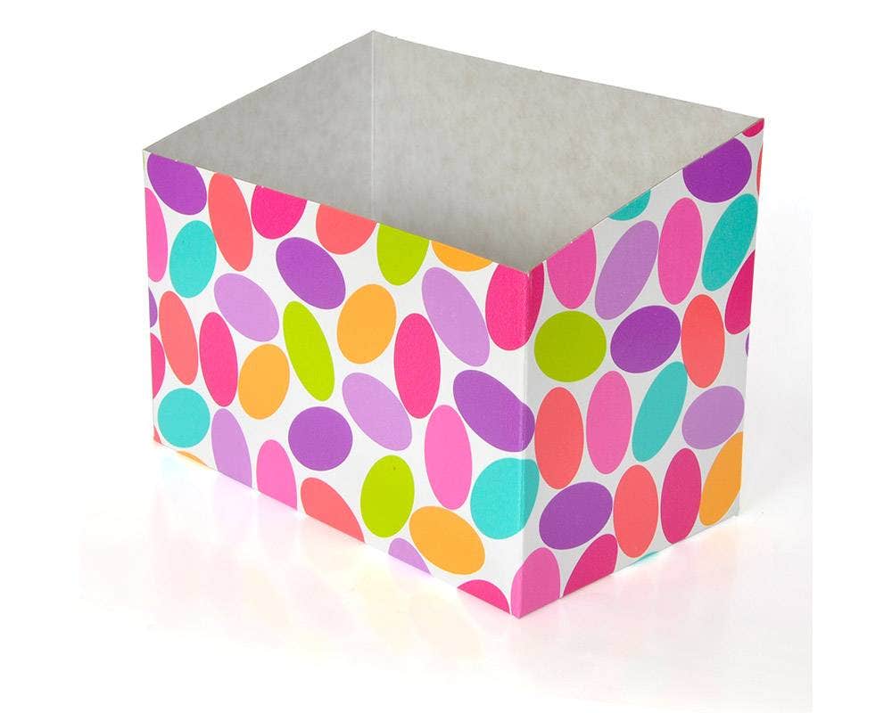 Candy Confetti Gift Basket Box | Small - Eddie's Hang-Up Display Ltd.