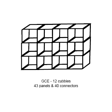 Modular Grid Cube Configurations