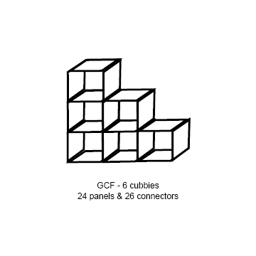 Modular Grid Cube Configurations