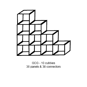 Modular Grid Cube Configurations