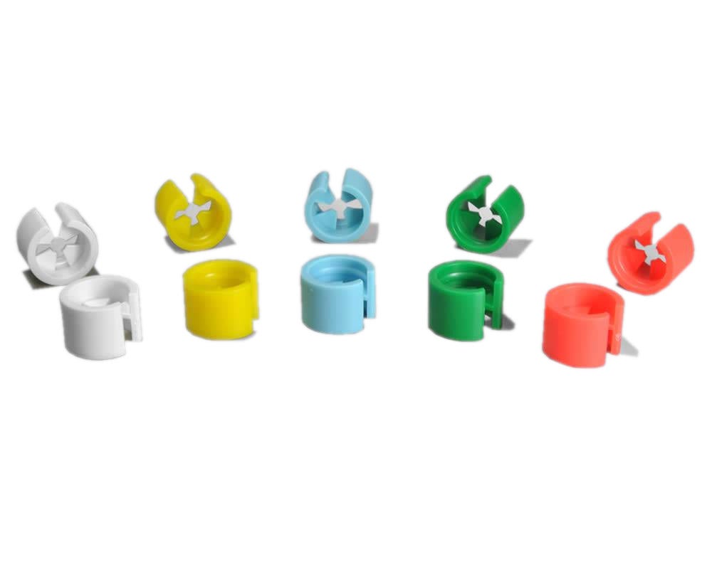 Coloured Mini Hanger Coders | 100 Pk - Eddie's Hang-Up Display Ltd.