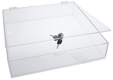 Locking Acrylic Countertop Tray 18