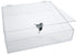 Locking Acrylic Countertop Tray 18" x 18" x 4"