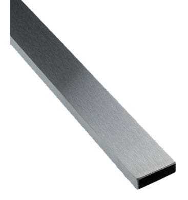 Brushed Chrome Rectangular Tubing 1/2